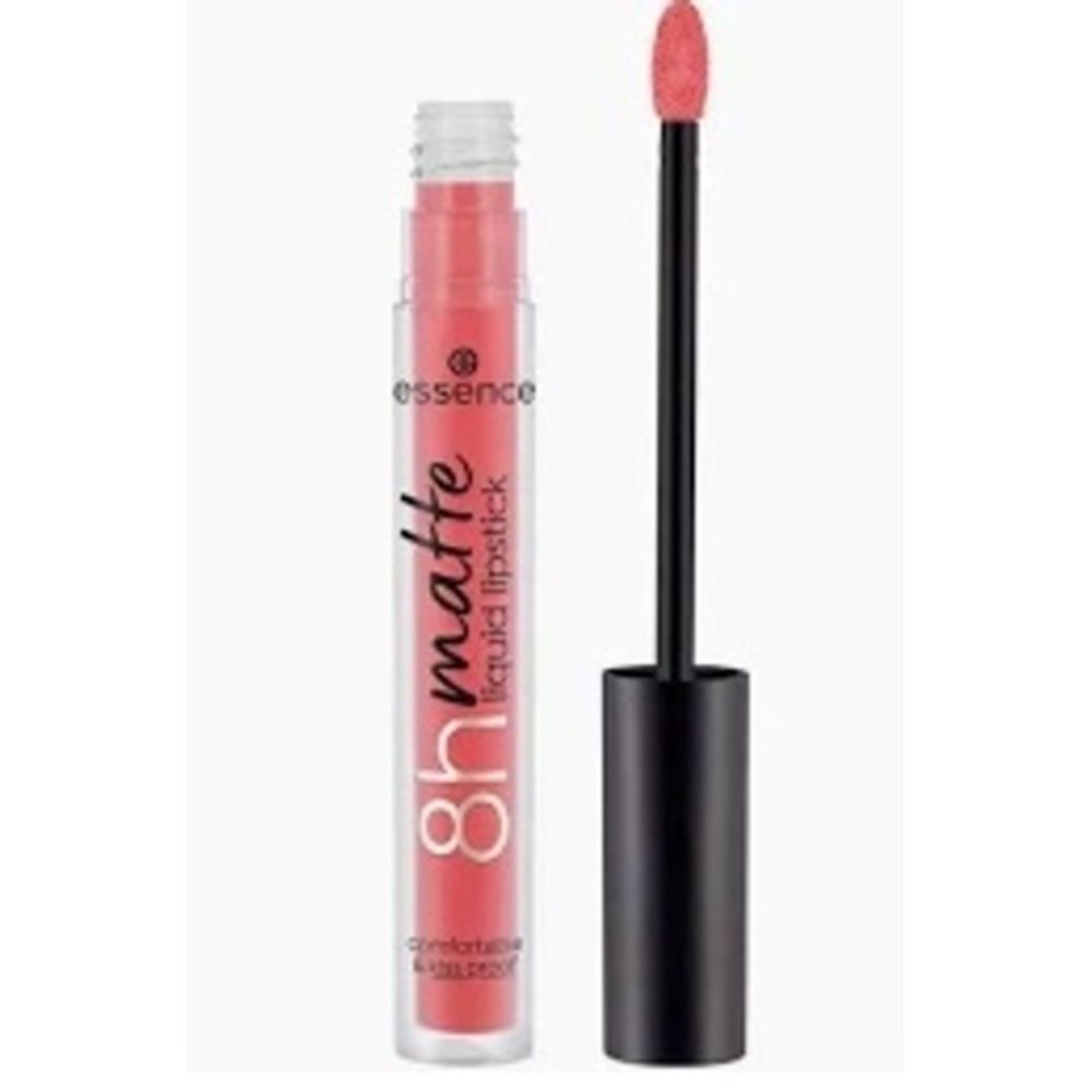 Essence‎ 8h Matte Liquid Lipstick 09 Fiery Red Long Lasting Kiss Proof New